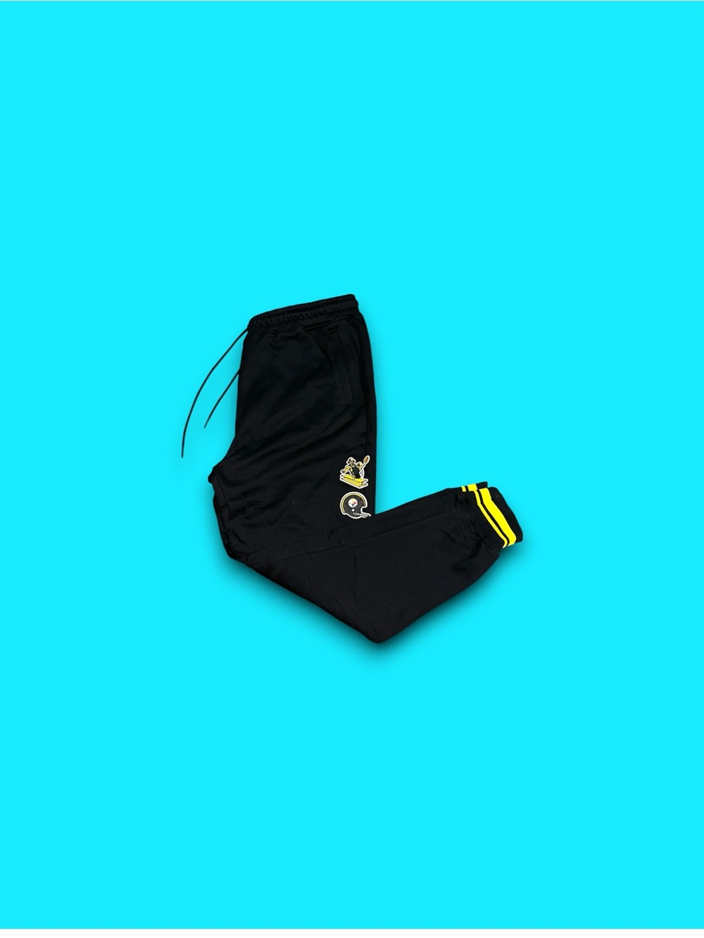 Pittsburgh Steelers NFL Pro Standard throwback patch sweatpants large